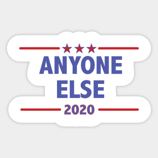 2020 Presidential Election T-Shirt Sticker